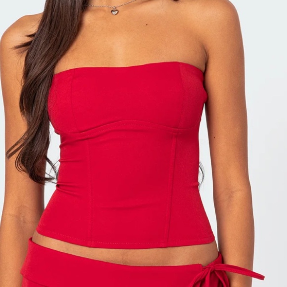 edikted selena lace up corset
